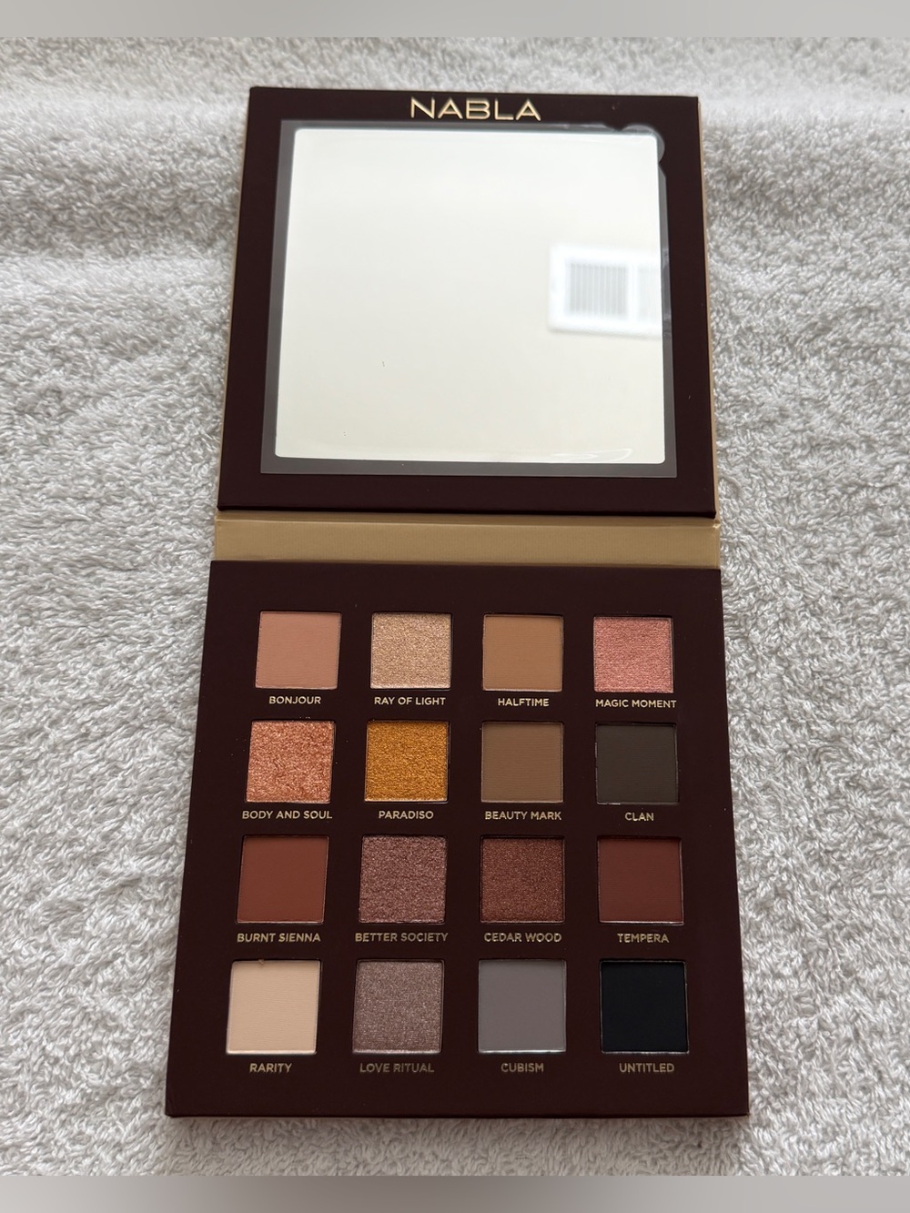 Nabla Side By Side Nude Eyeshadow Palette BNIB.